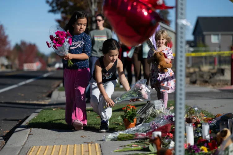 Man who stopped the Oregon elementary school shooter has daughters at the school, his mom says